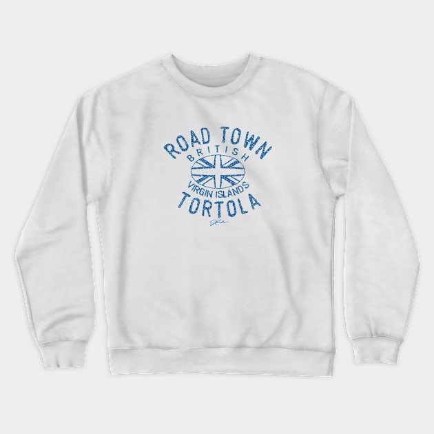 Road Town, Tortola, British Virgin Islands Crewneck Sweatshirt by jcombs